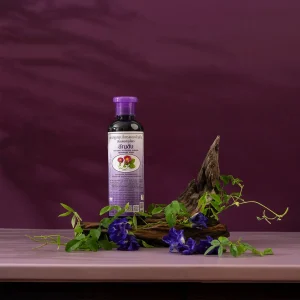 Butterfly pea herbal shampoo